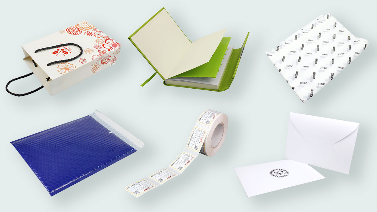 Service d'emballage et d'impression