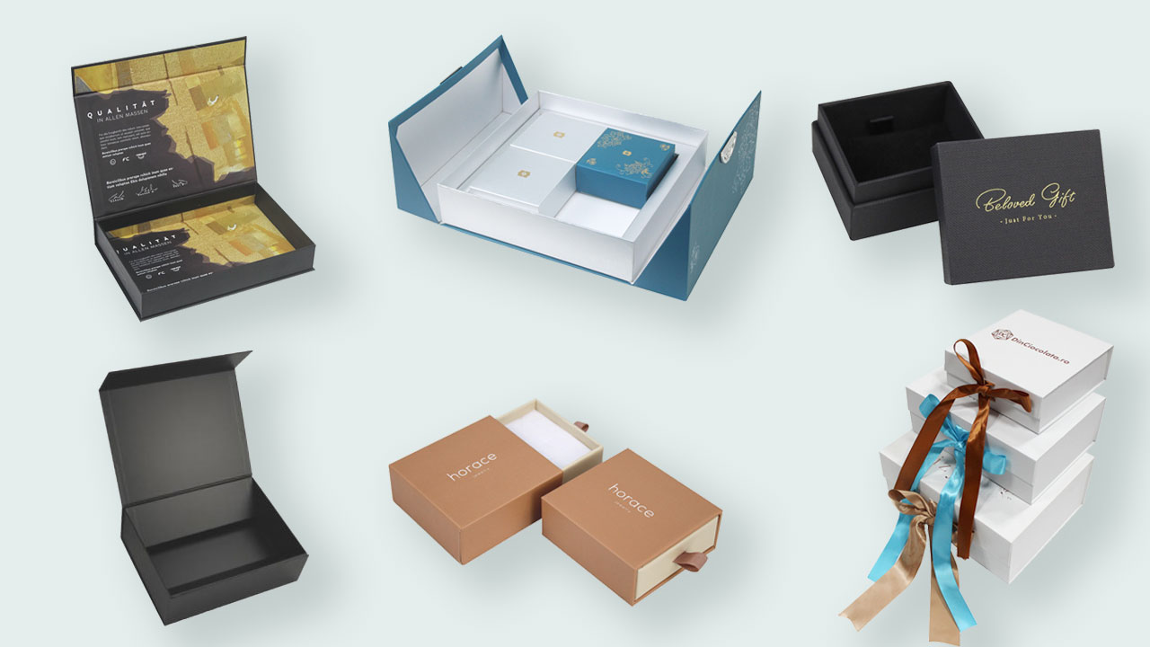 Coffrets cadeaux personnalisés