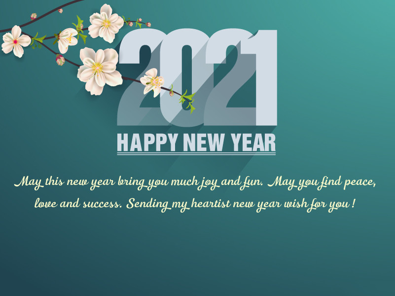 Bonne année 2021